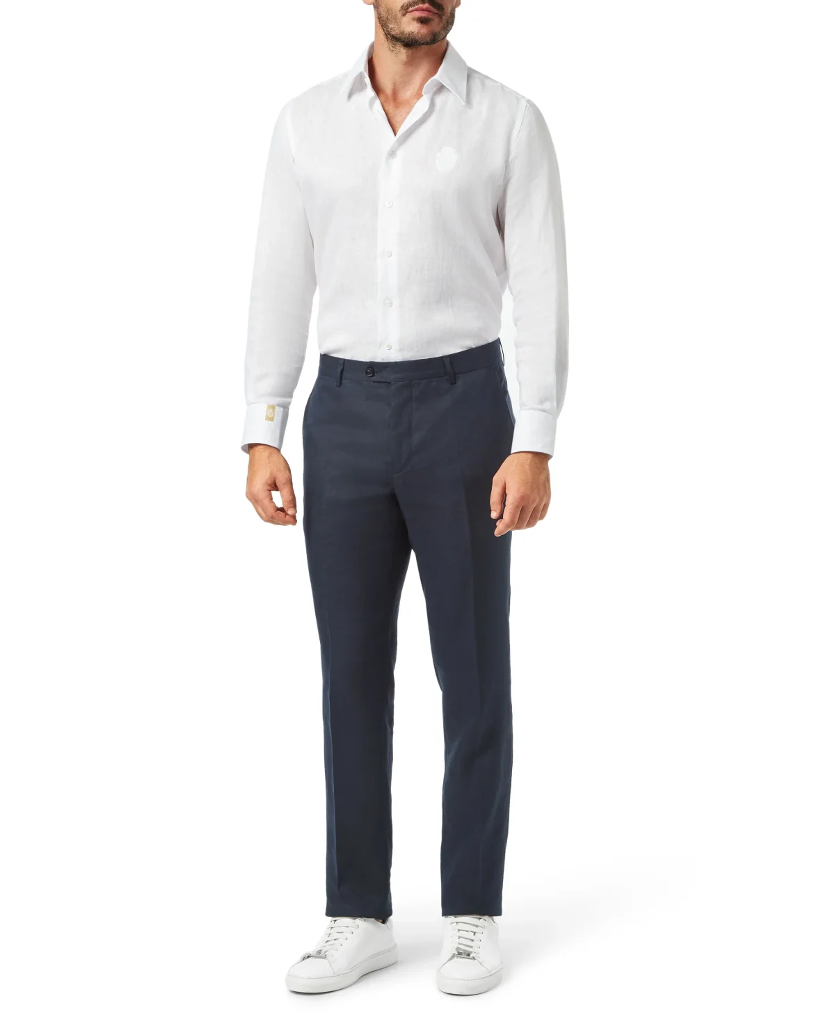 Trousers Tailored Fit Crest, цвет: Синий