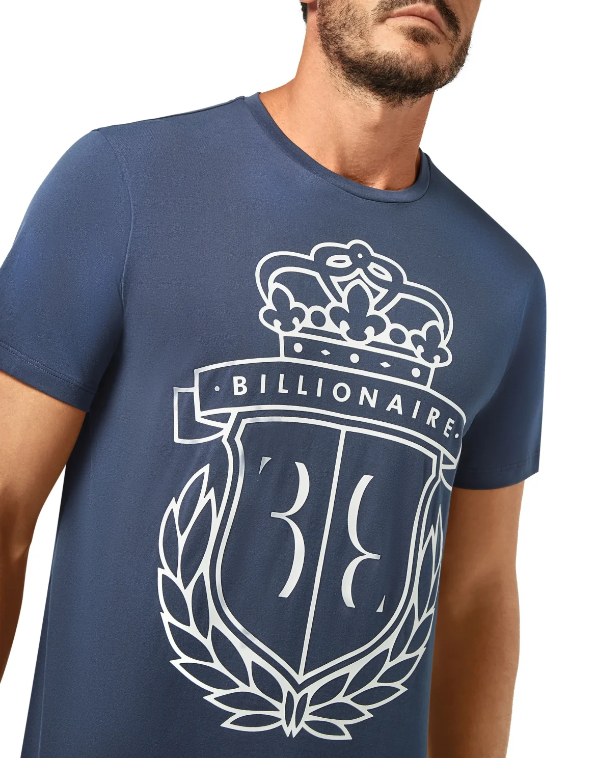 T-shirt Round Neck SS Crest, цвет: Синий