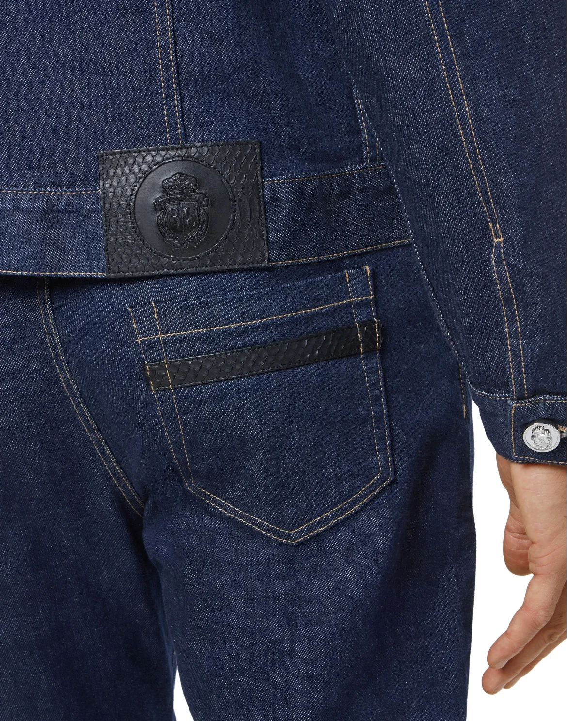 Denim Jacket Istitutional, цвет: Синий