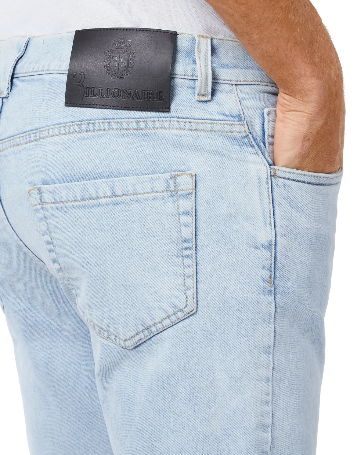 Denim Trousers Super Straight Cut Istitutional, цвет: Синий