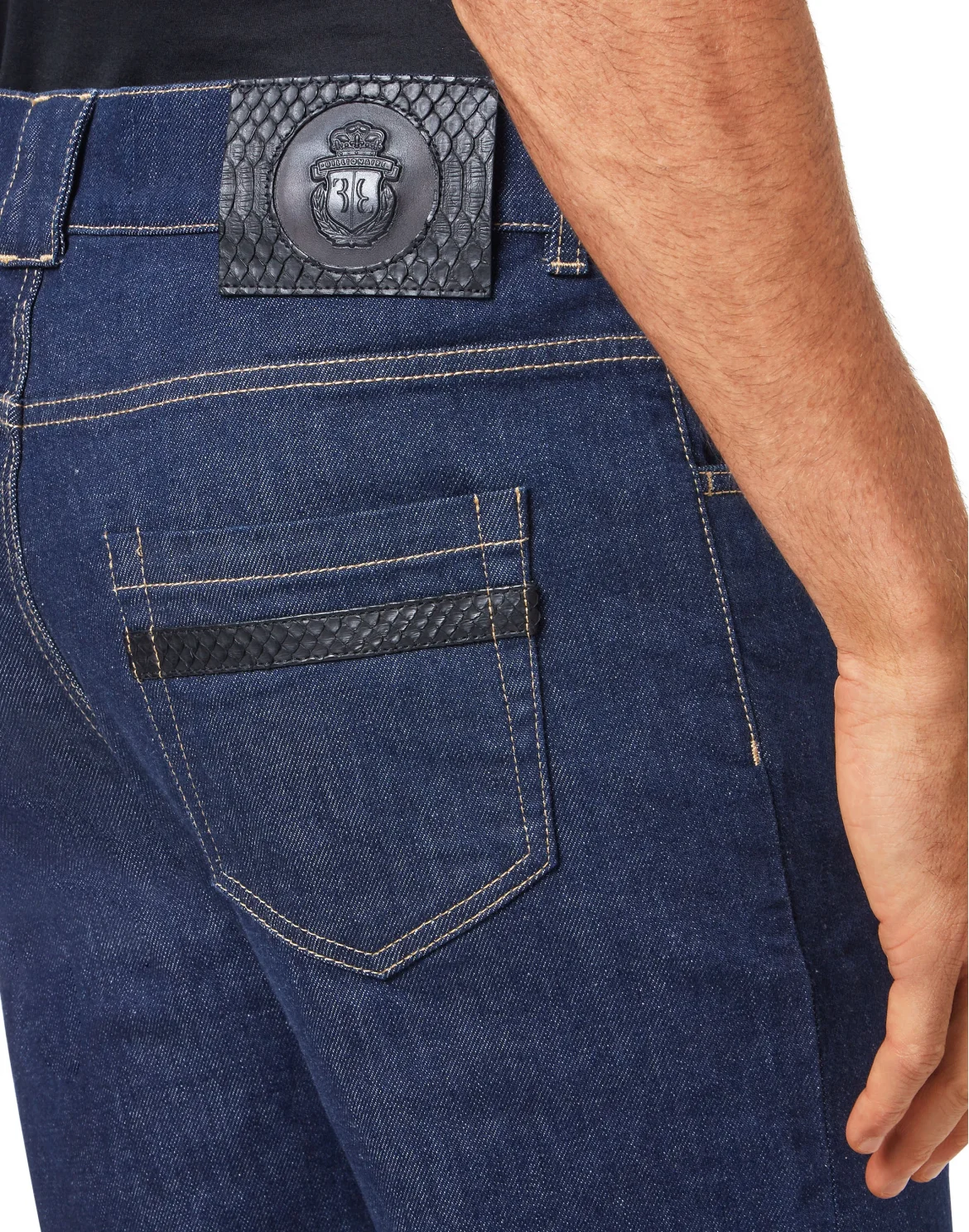 Denim Trousers Regular fit Istitutional, цвет: Синий