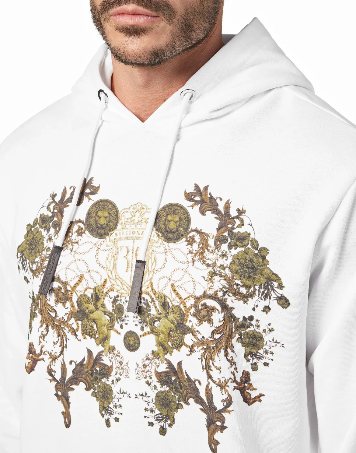 Hoodie Sweatshirt Crest, цвет: Белый