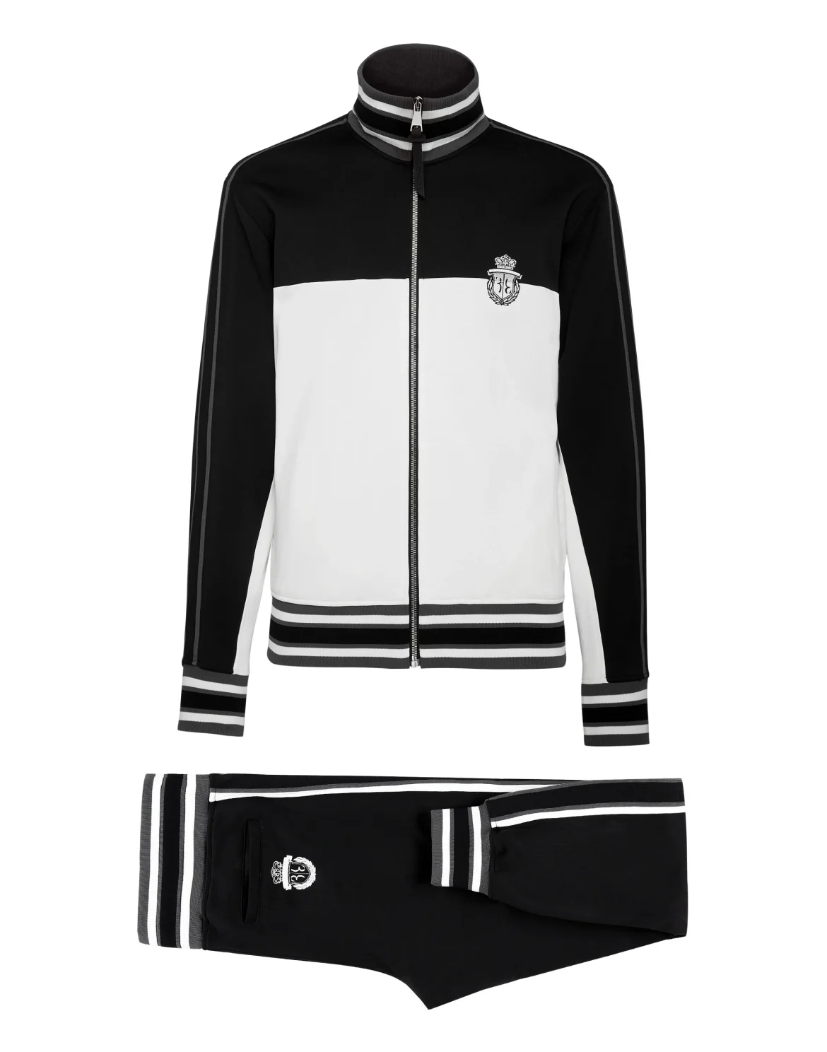 Tracksuit Top/Trousers Crest, цвет: Черный