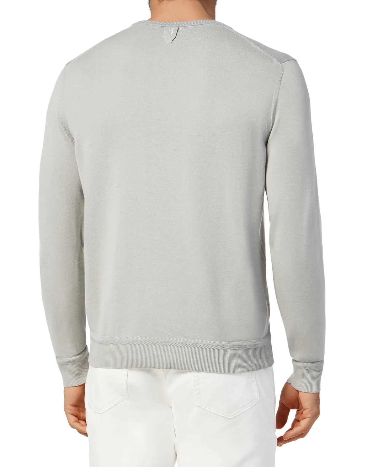 Pullover Round Neck LS Lion, цвет: Серый