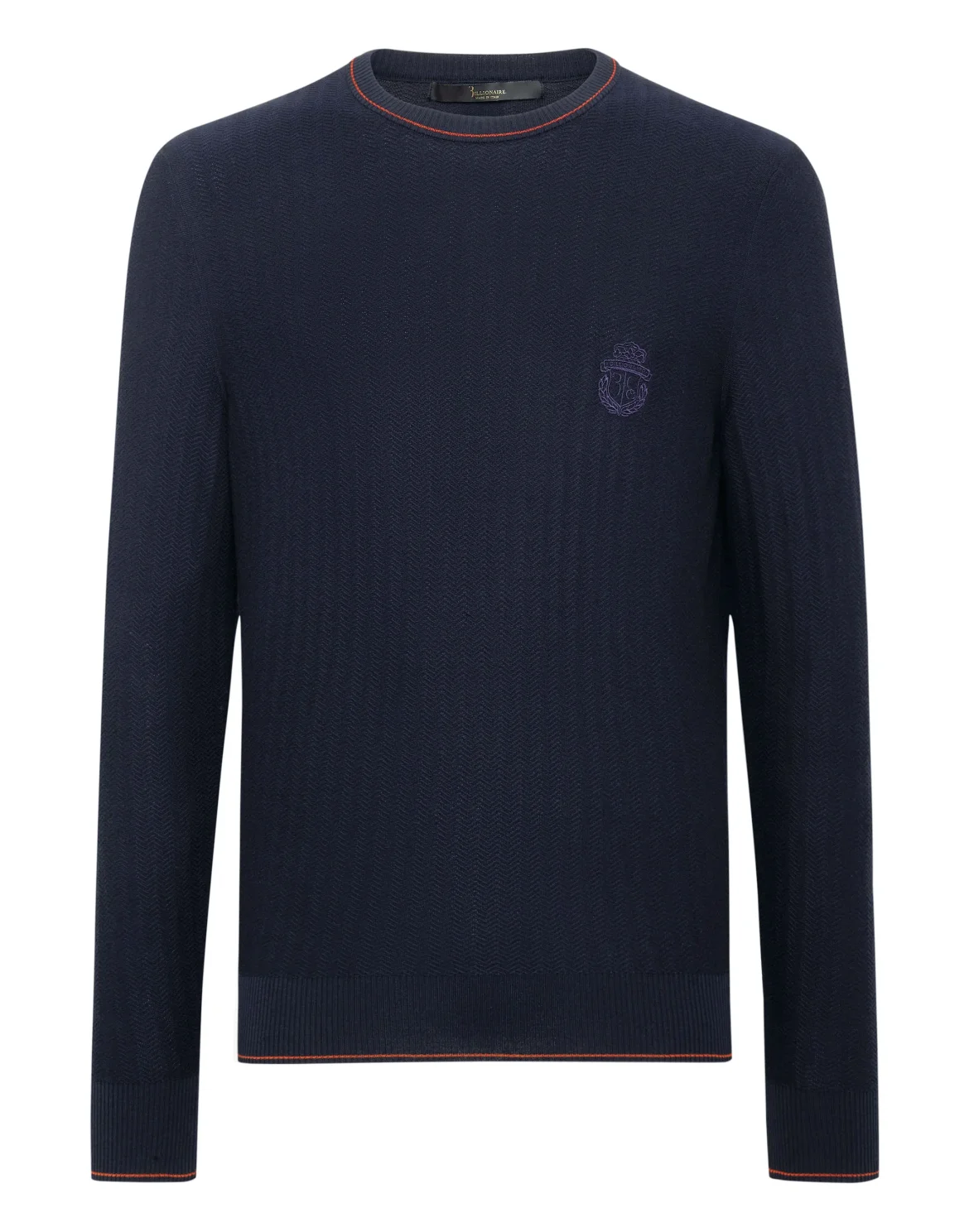 Pullover Round Neck LS Lion, цвет: Синий