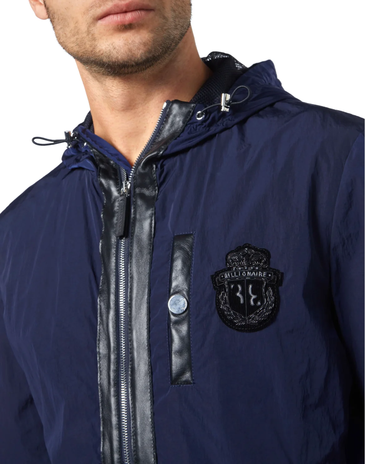 Nylon Windbreaker, цвет: Синий