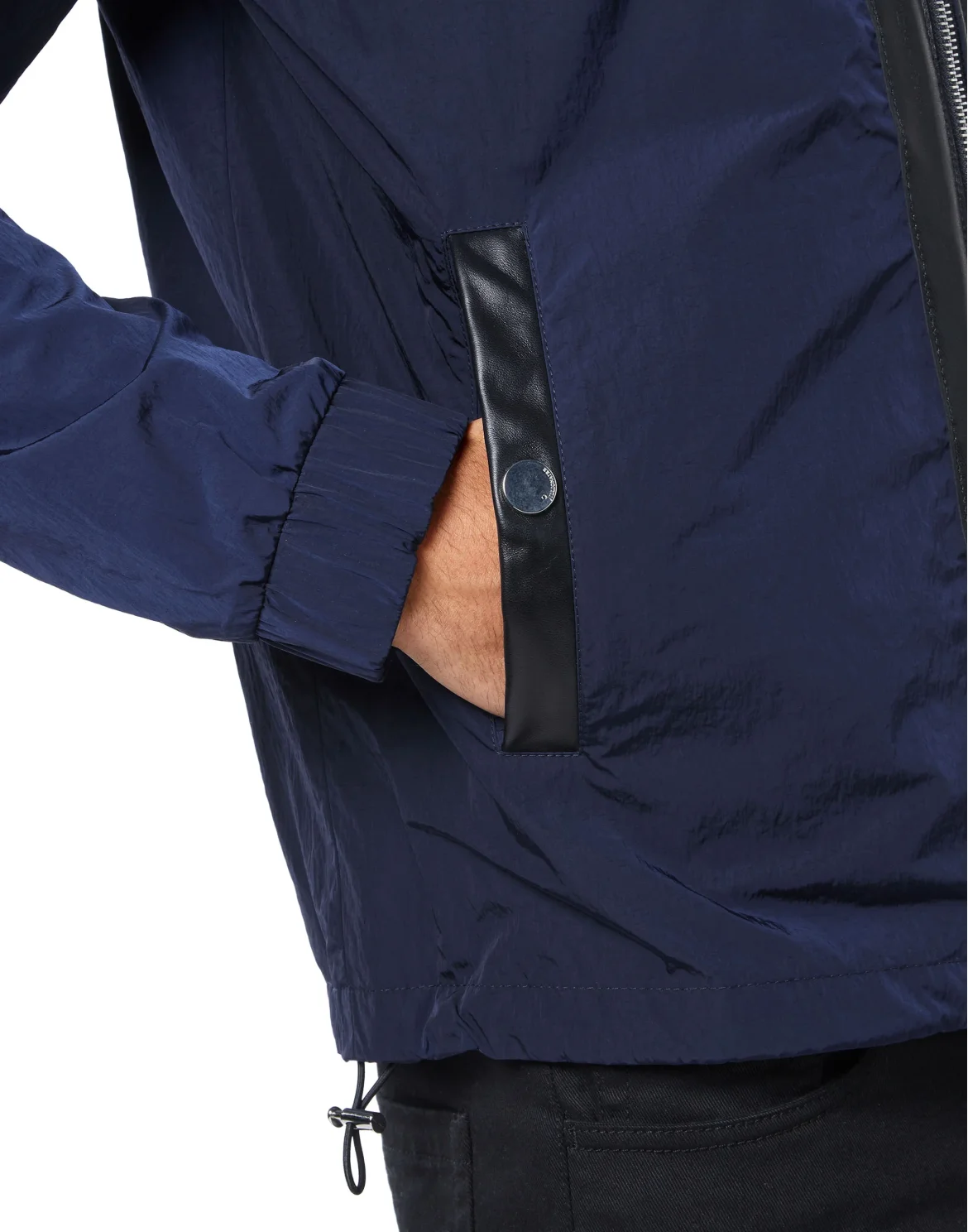Nylon Windbreaker, цвет: Синий