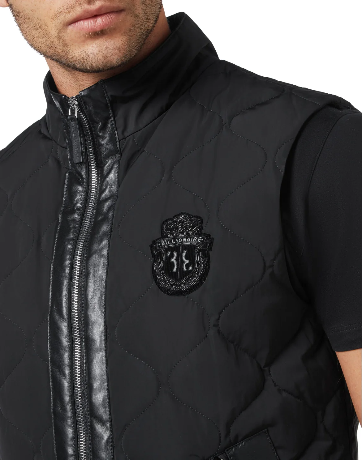 Down Jacket Vest, цвет: Черный