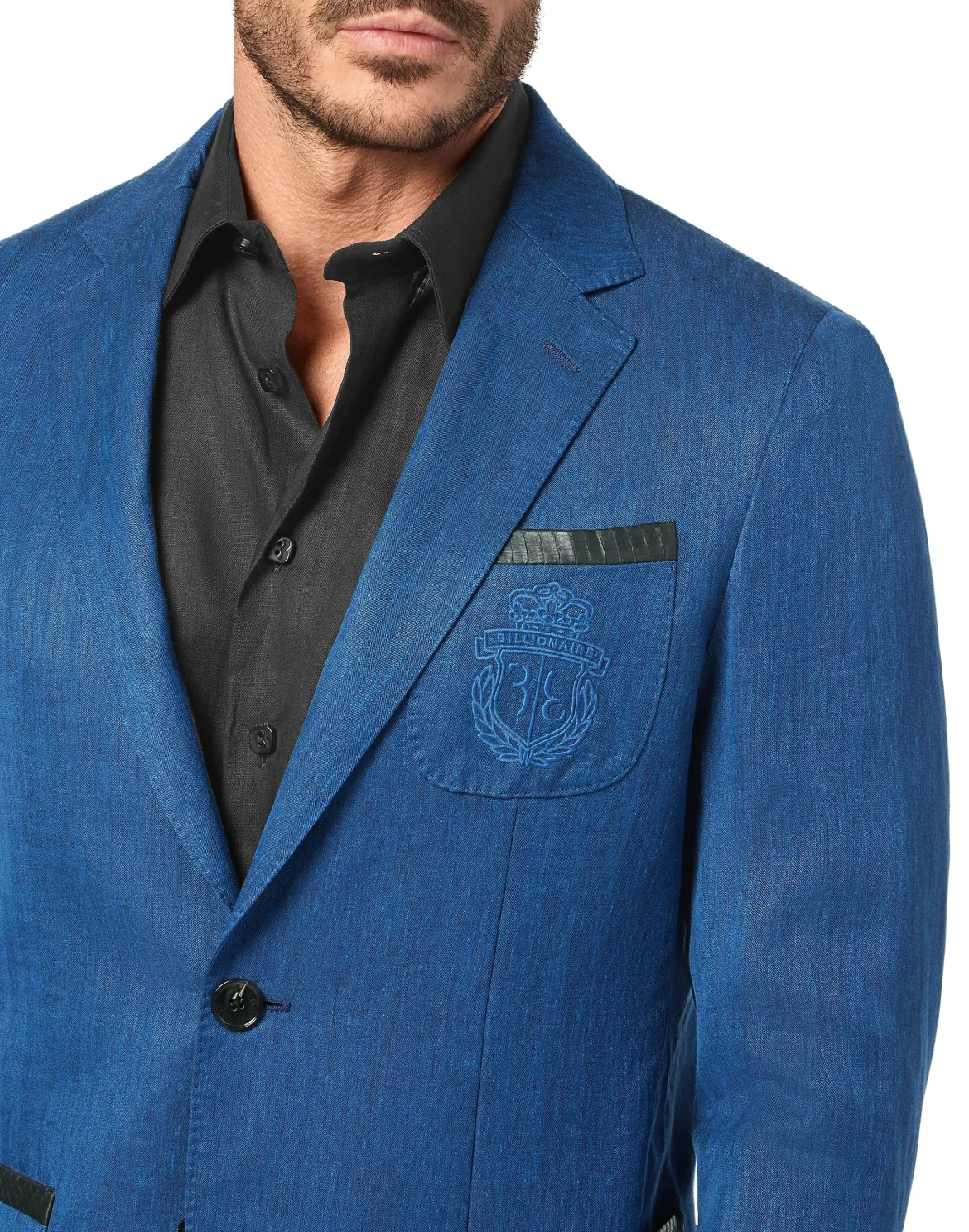 Blazer Tailored Fit, цвет: Синий
