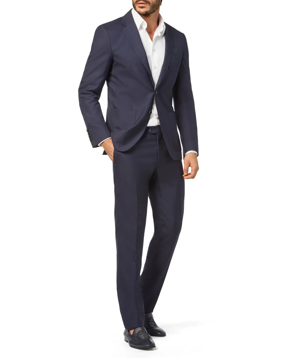 Blazer Tailored Fit, цвет: Синий