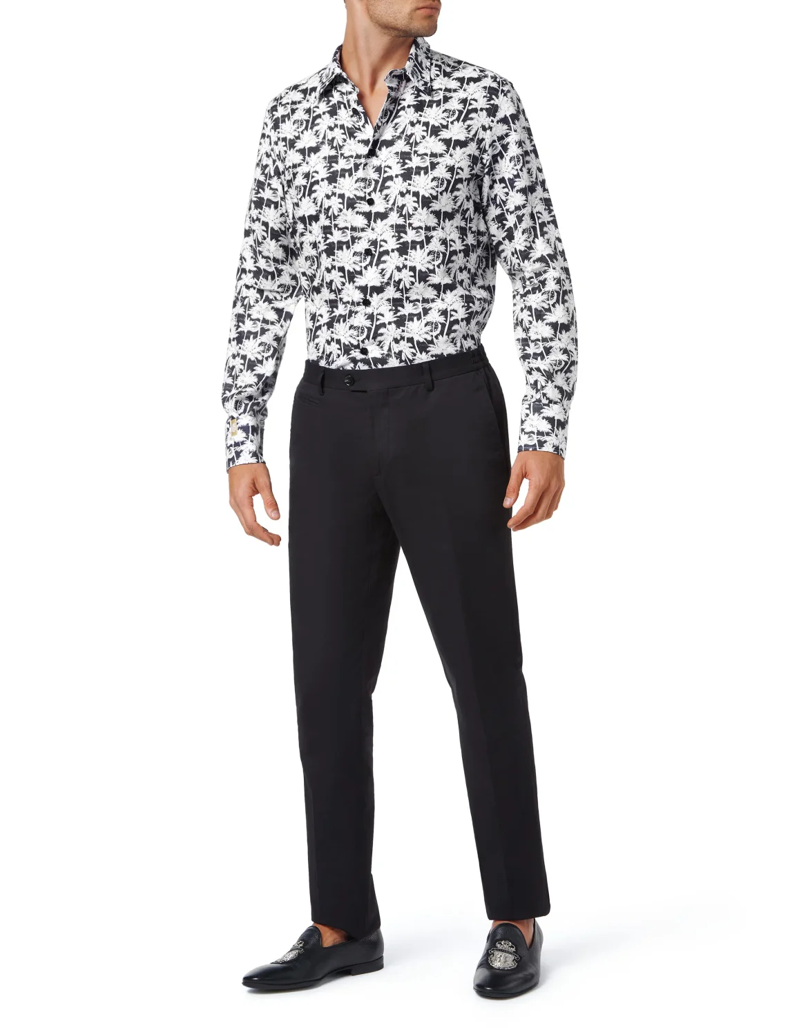 Shirt Silver Cut LS, цвет: Черный