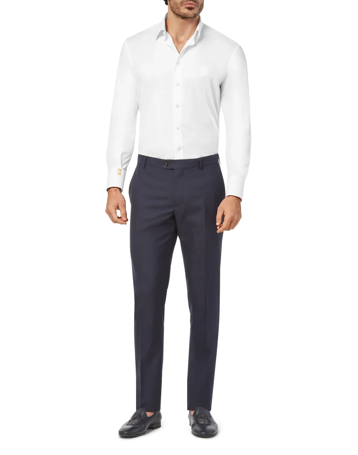 Trousers Tailored Fit, цвет: Синий