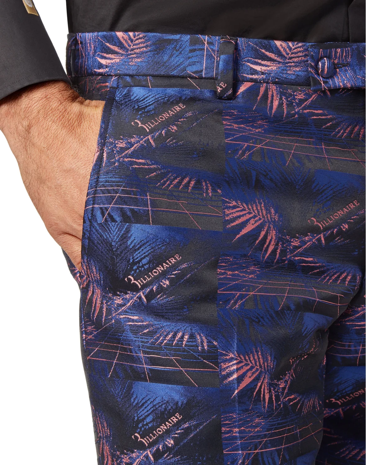 Trousers Tailored Fit, цвет: Черный