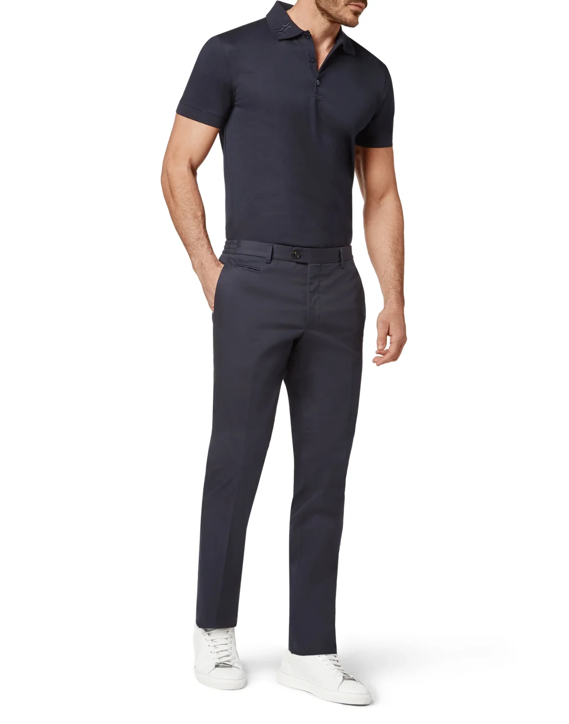 Trousers Tailored Fit, цвет: Синий