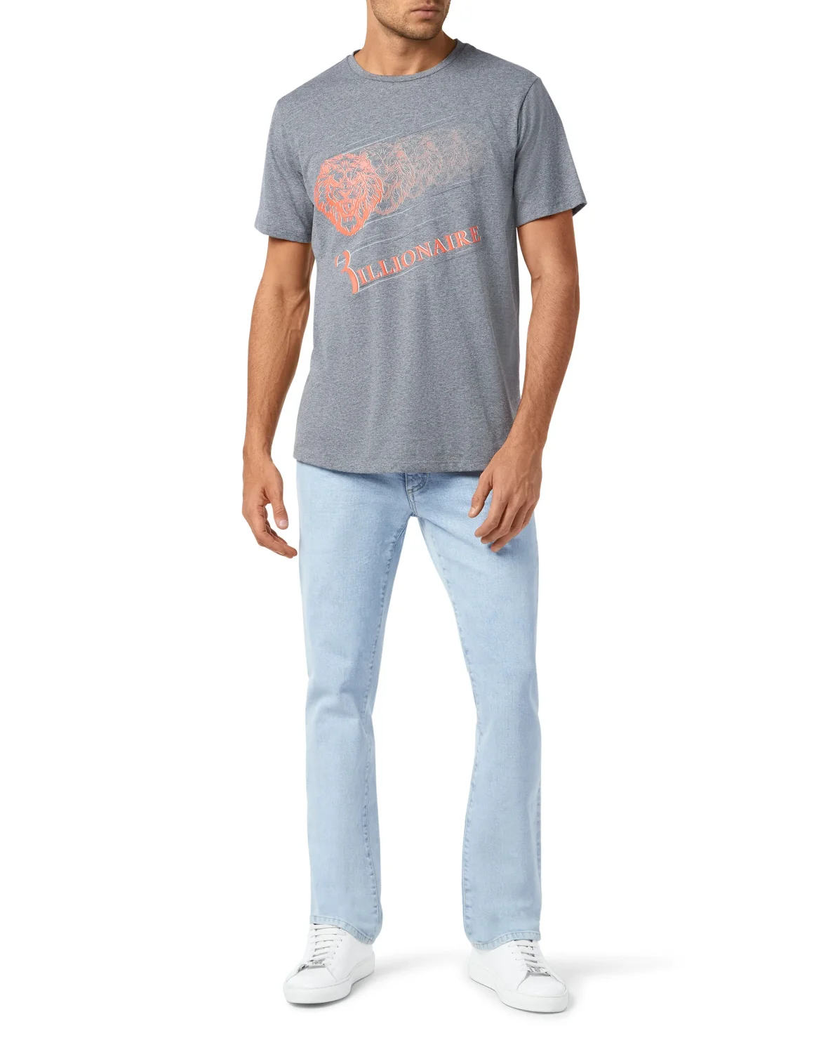 T-shirt Round Neck SS, цвет: Серый