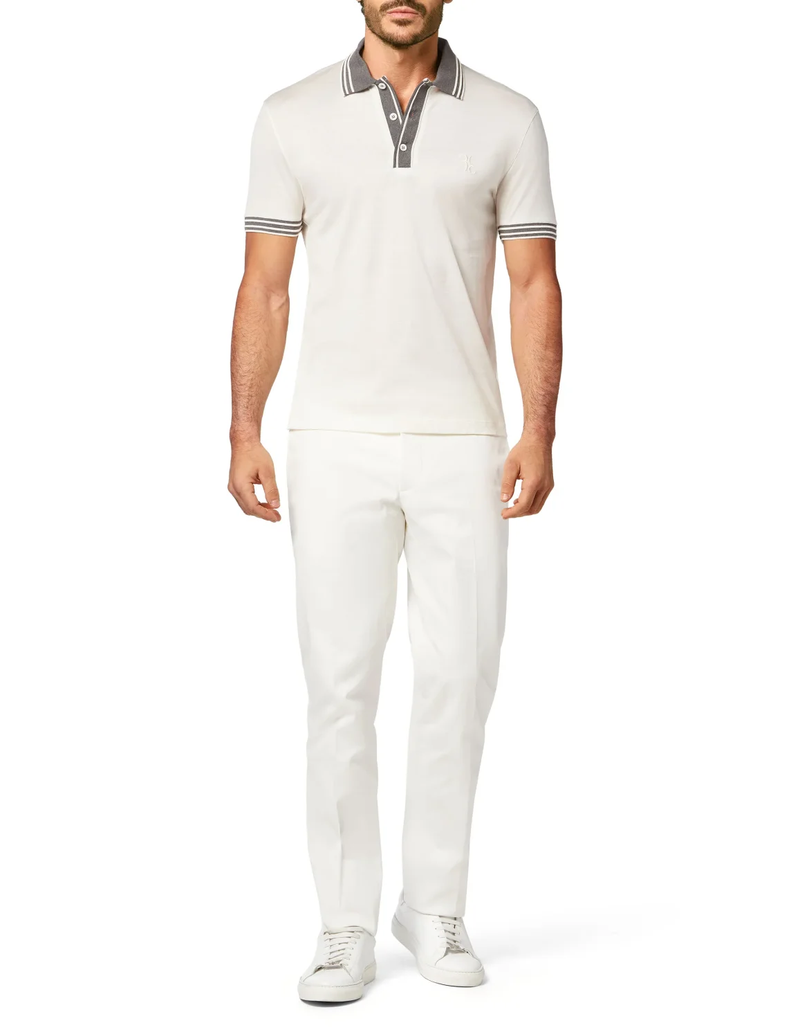 Polo shirt SS Crest, цвет: Белый
