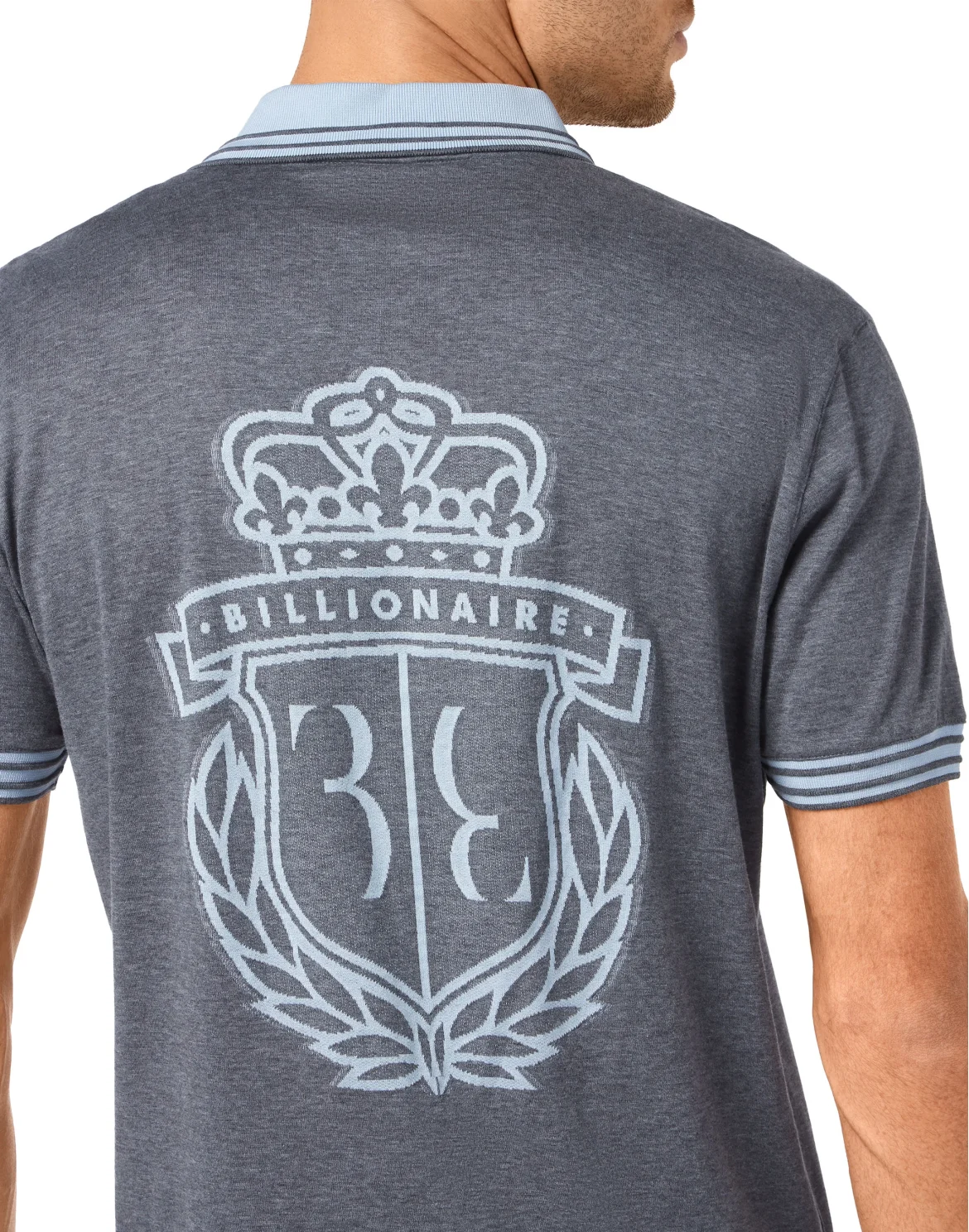 Polo shirt SS Crest, цвет: Серый