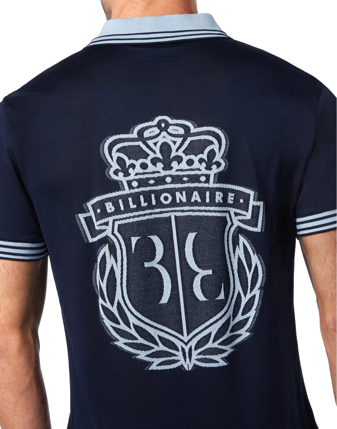 Polo shirt SS Crest, цвет: Синий
