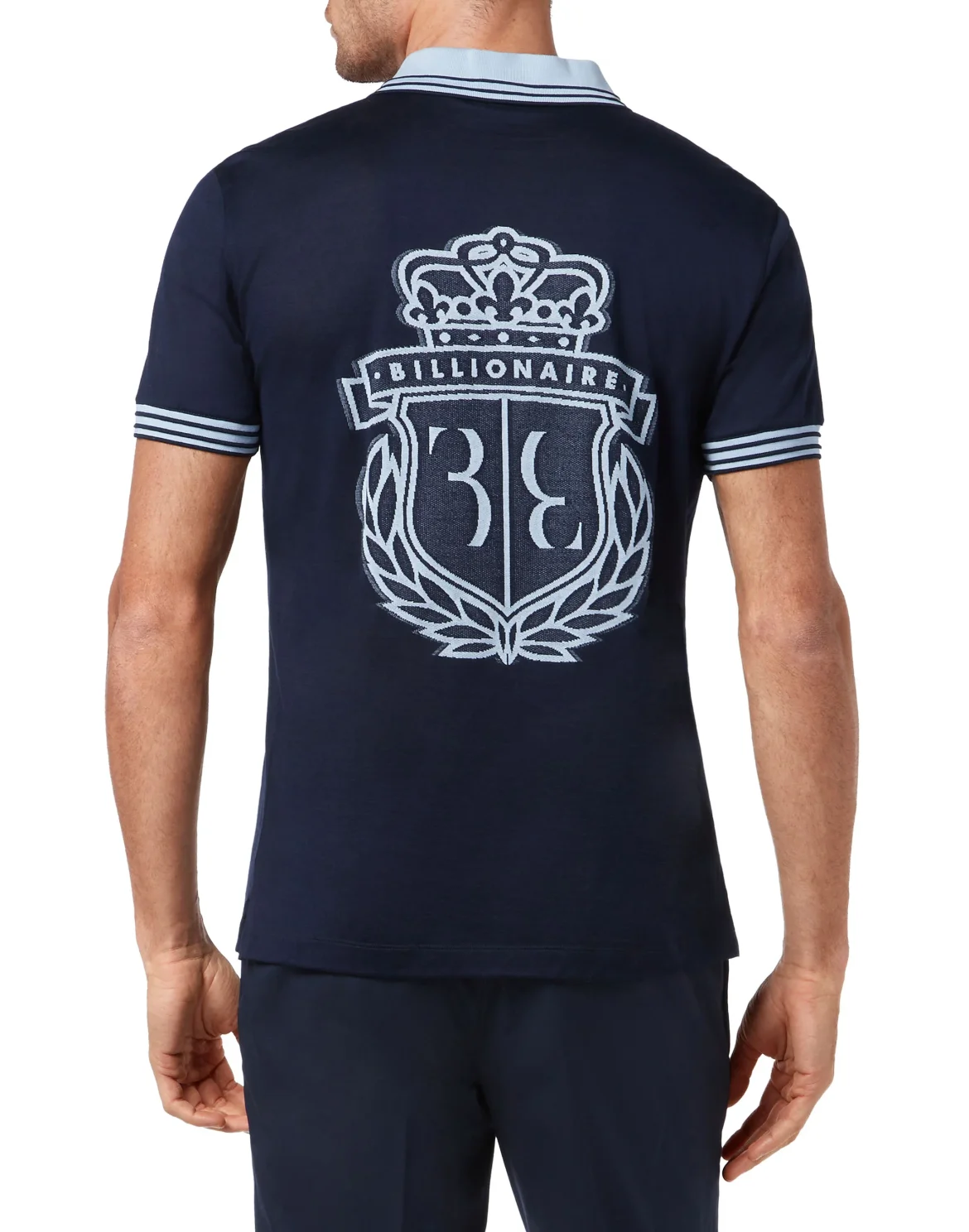 Polo shirt SS Crest, цвет: Синий