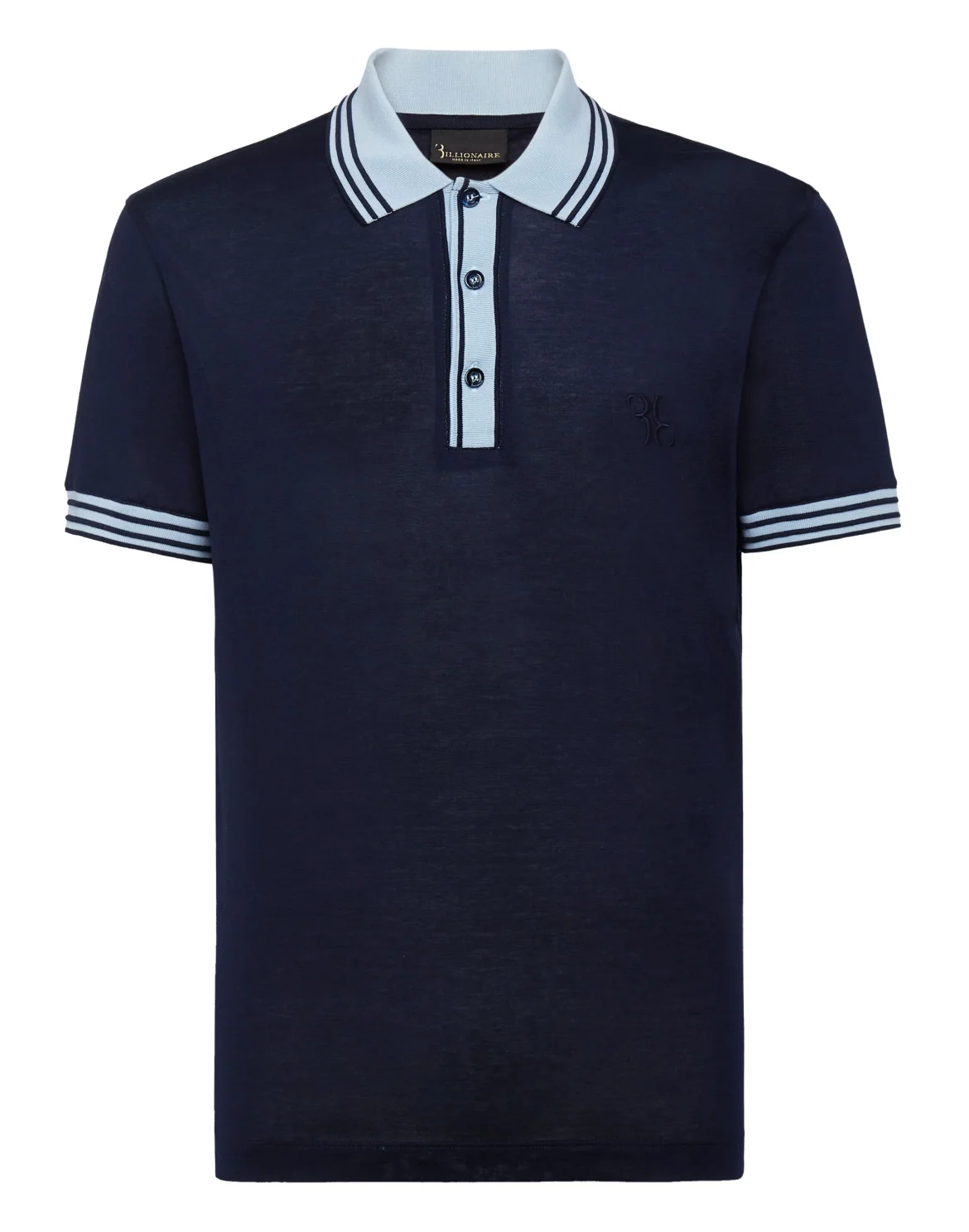 Polo shirt SS Crest, цвет: Синий