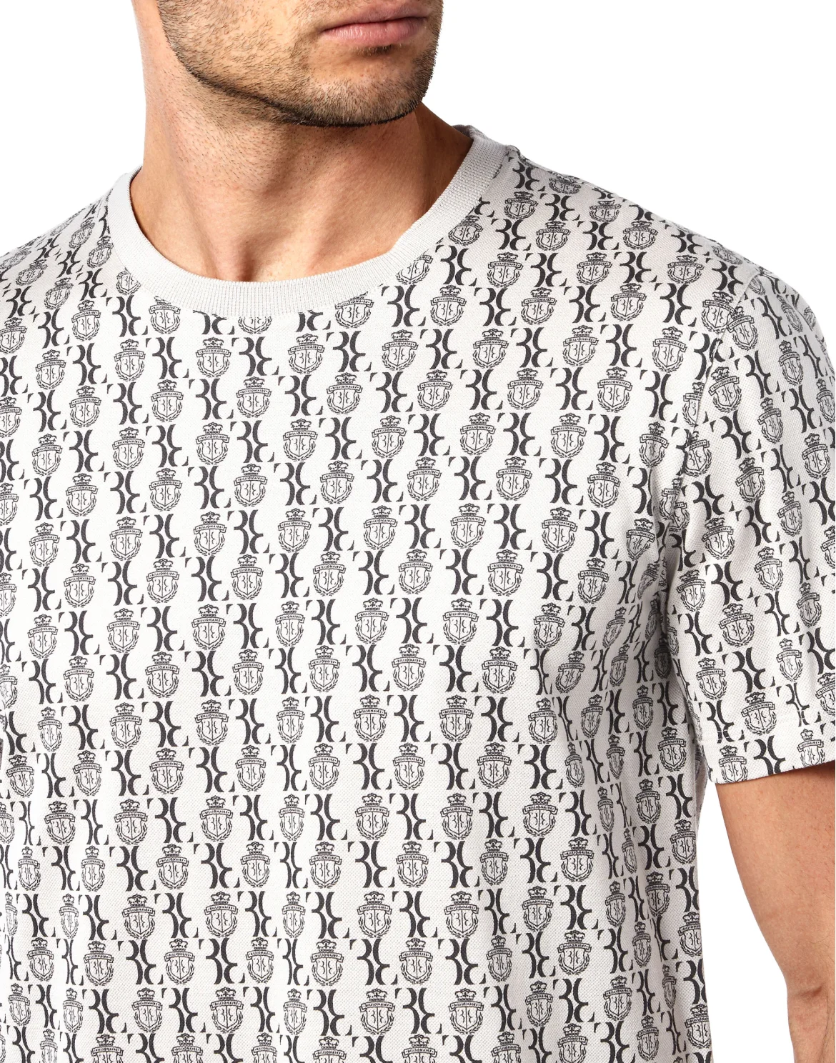 T-shirt Round Neck SS Crest, цвет: Черный