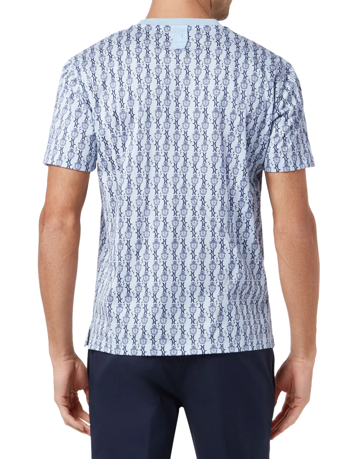 T-shirt Round Neck SS Crest, цвет: Серый