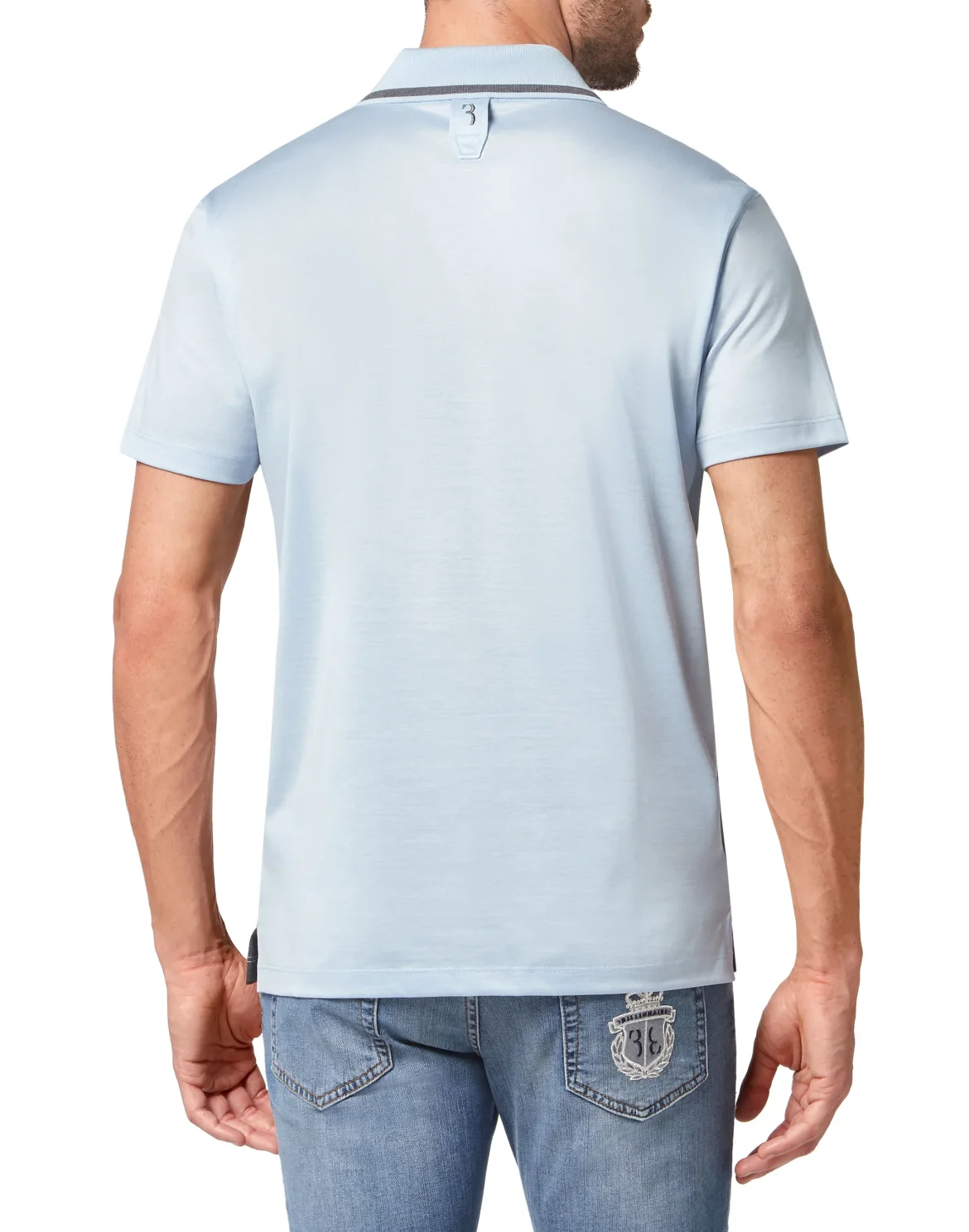 Polo Shirt SS Crest, цвет: Синий