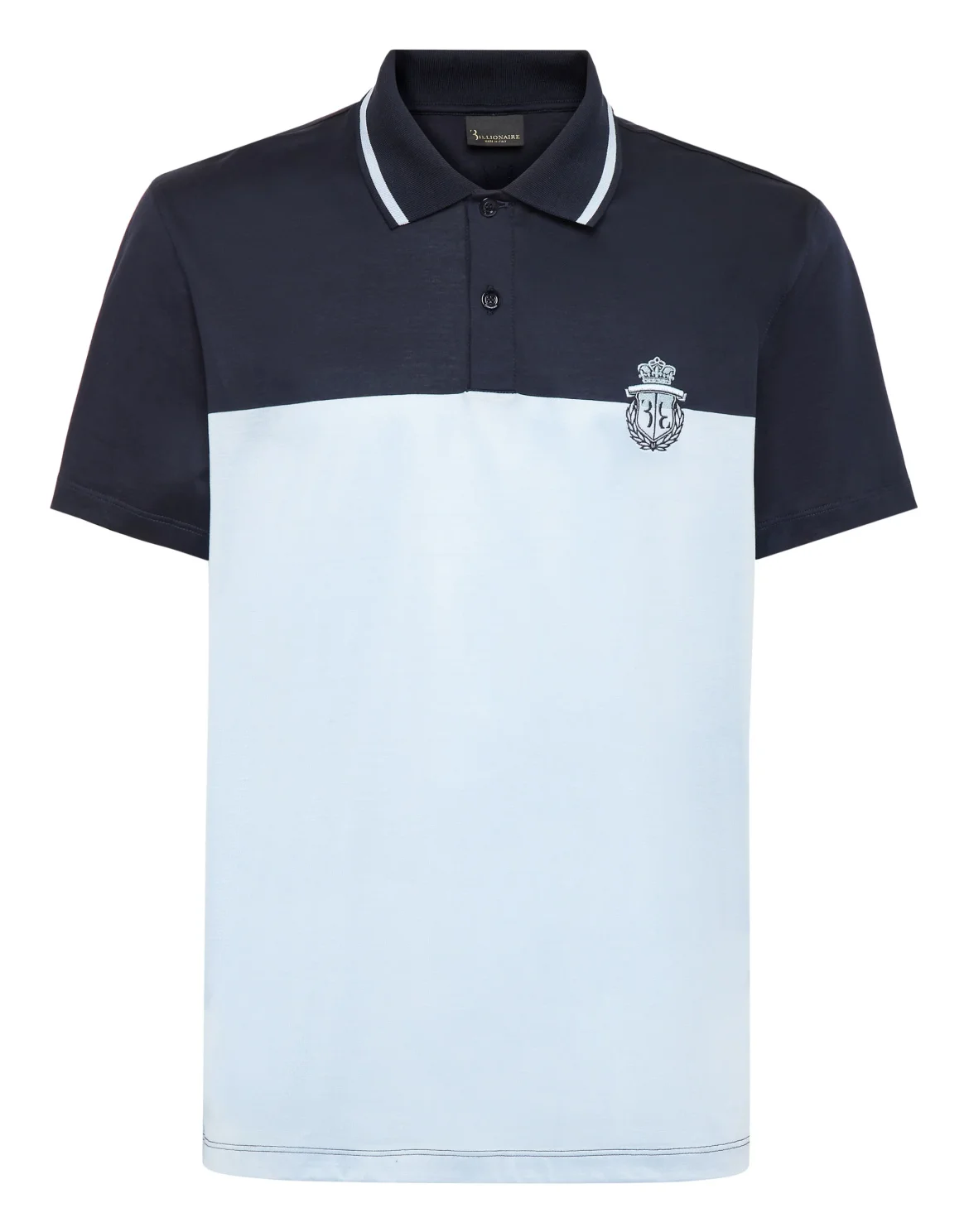 Polo Shirt SS Crest, цвет: Синий