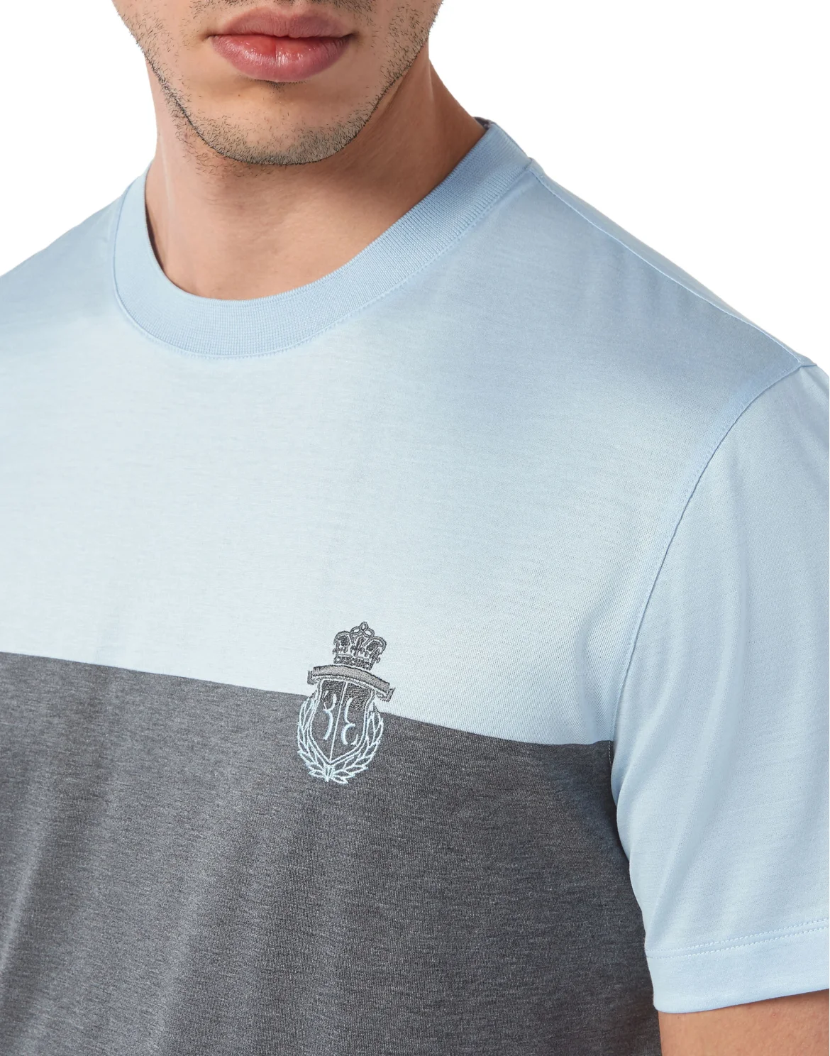 T-shirt Round Neck SS Crest, цвет: Синий