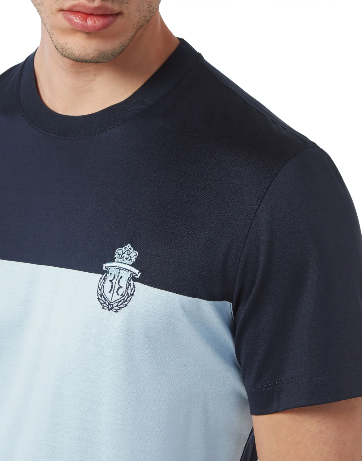 T-shirt Round Neck SS Crest, цвет: Синий