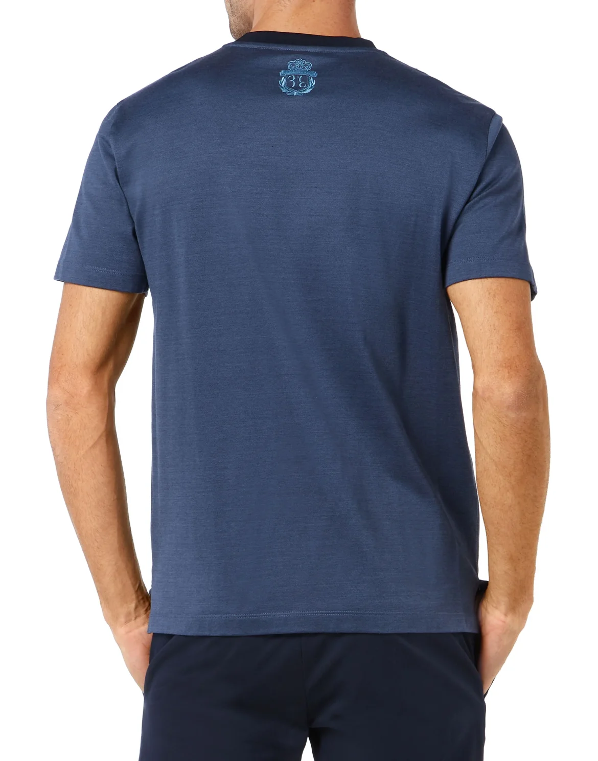 T-shirt Round Neck SS Lion, цвет: Синий