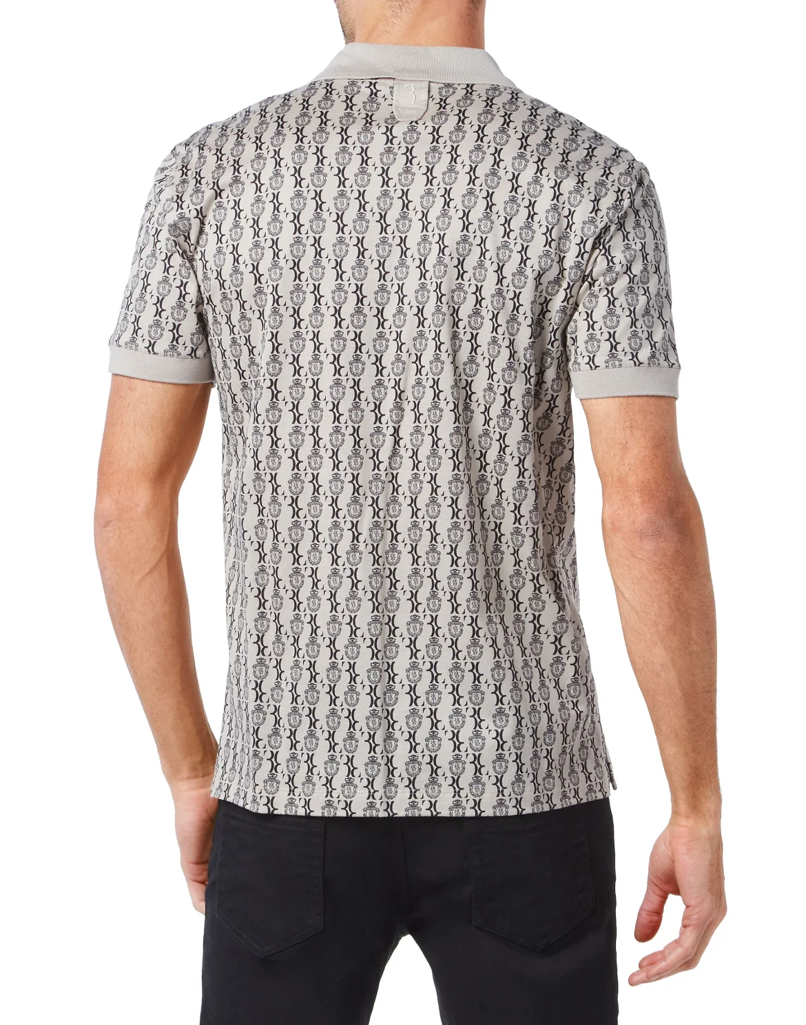 Polo Shirt SS Crest, цвет: Черный