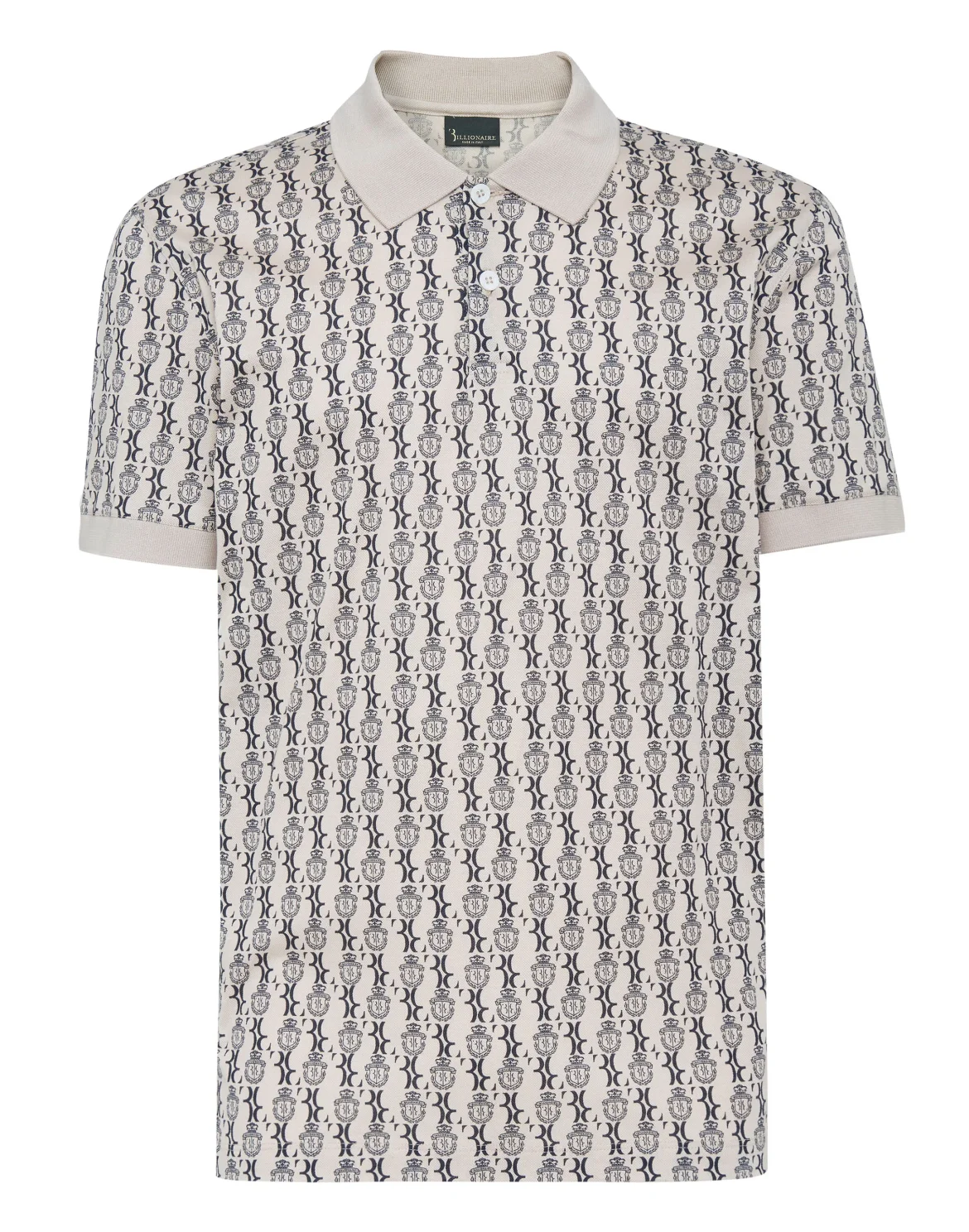 Polo Shirt SS Crest, цвет: Черный