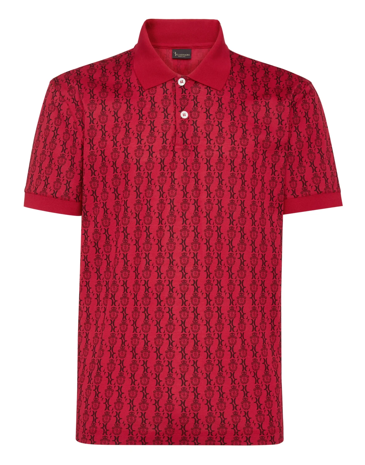 Polo Shirt SS Crest, цвет: Черный