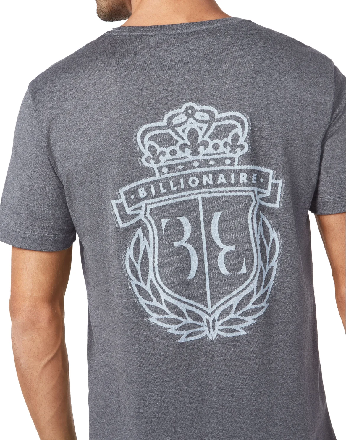 T-shirt Round Neck SS Crest, цвет: Серый