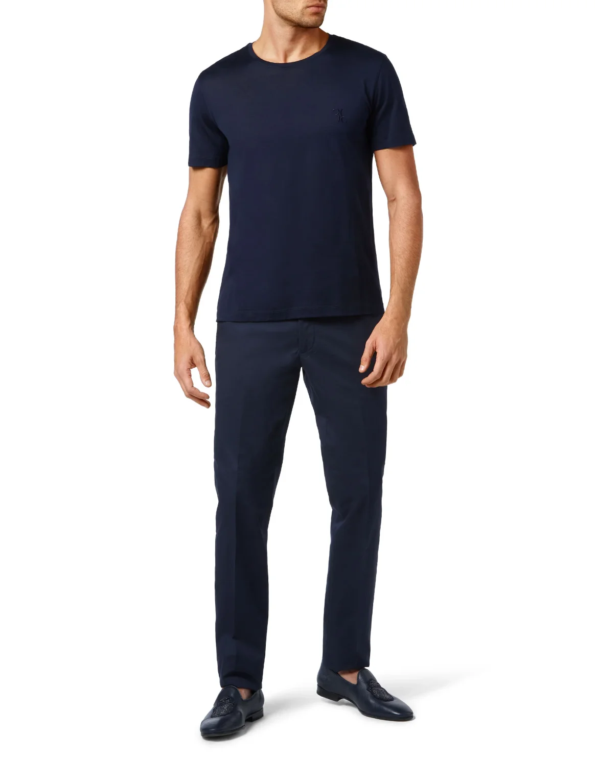 T-shirt Round Neck SS Crest, цвет: Синий