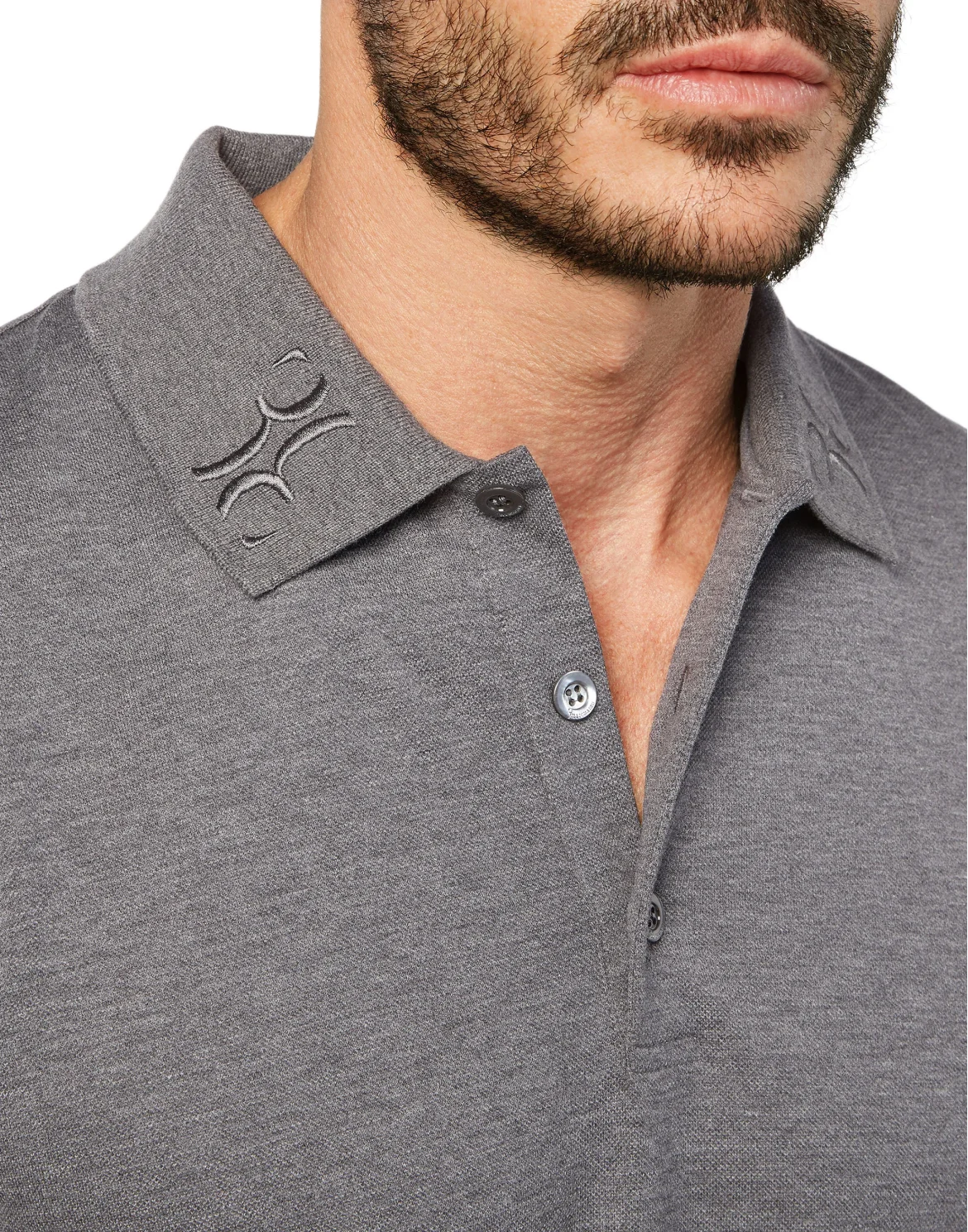 Polo Shirt SS, цвет: Серый