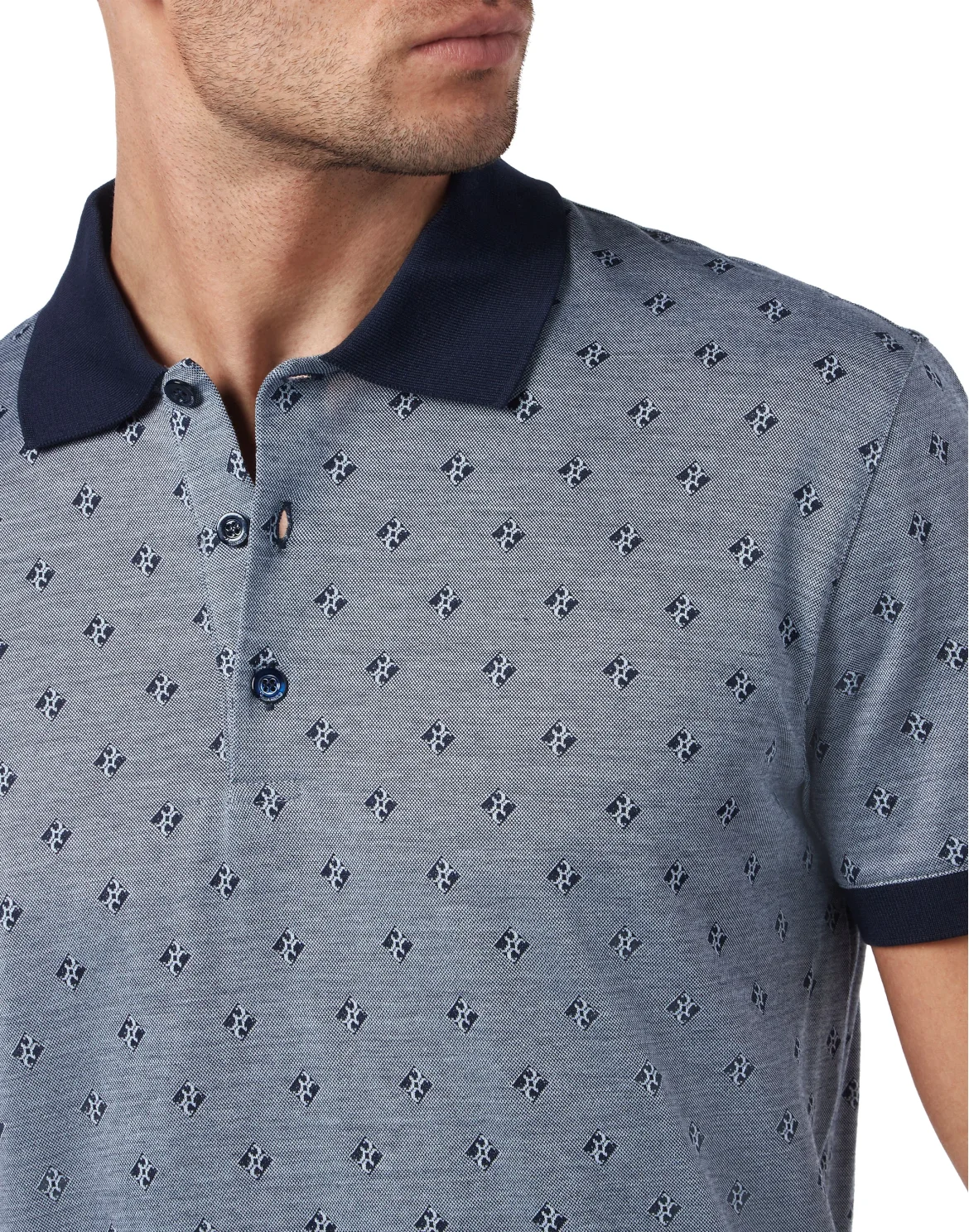 Polo Shirt SS, цвет: Синий