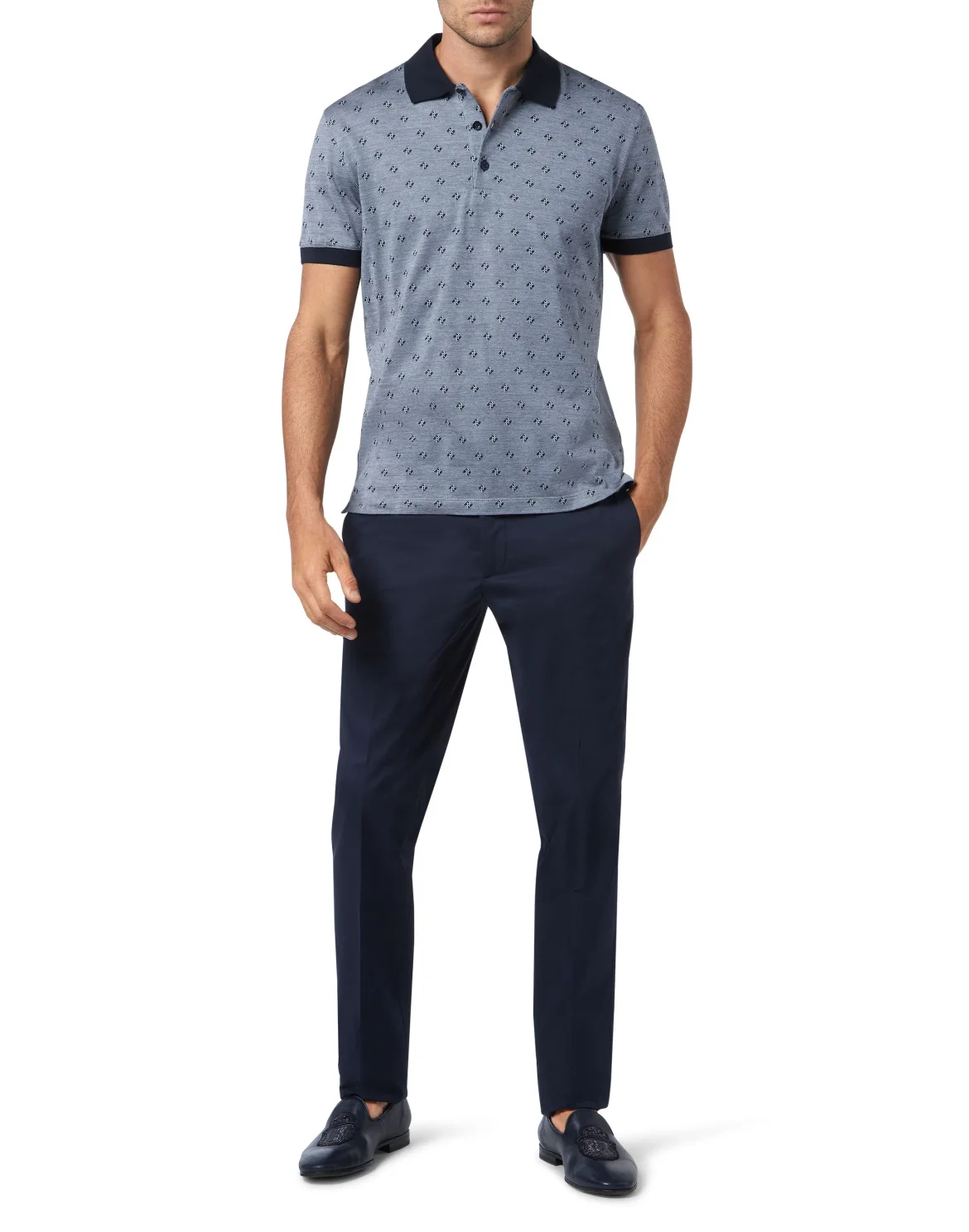 Polo Shirt SS, цвет: Синий