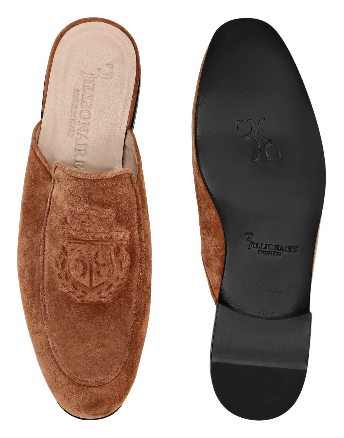 Suede Mules, цвет: Бежевый