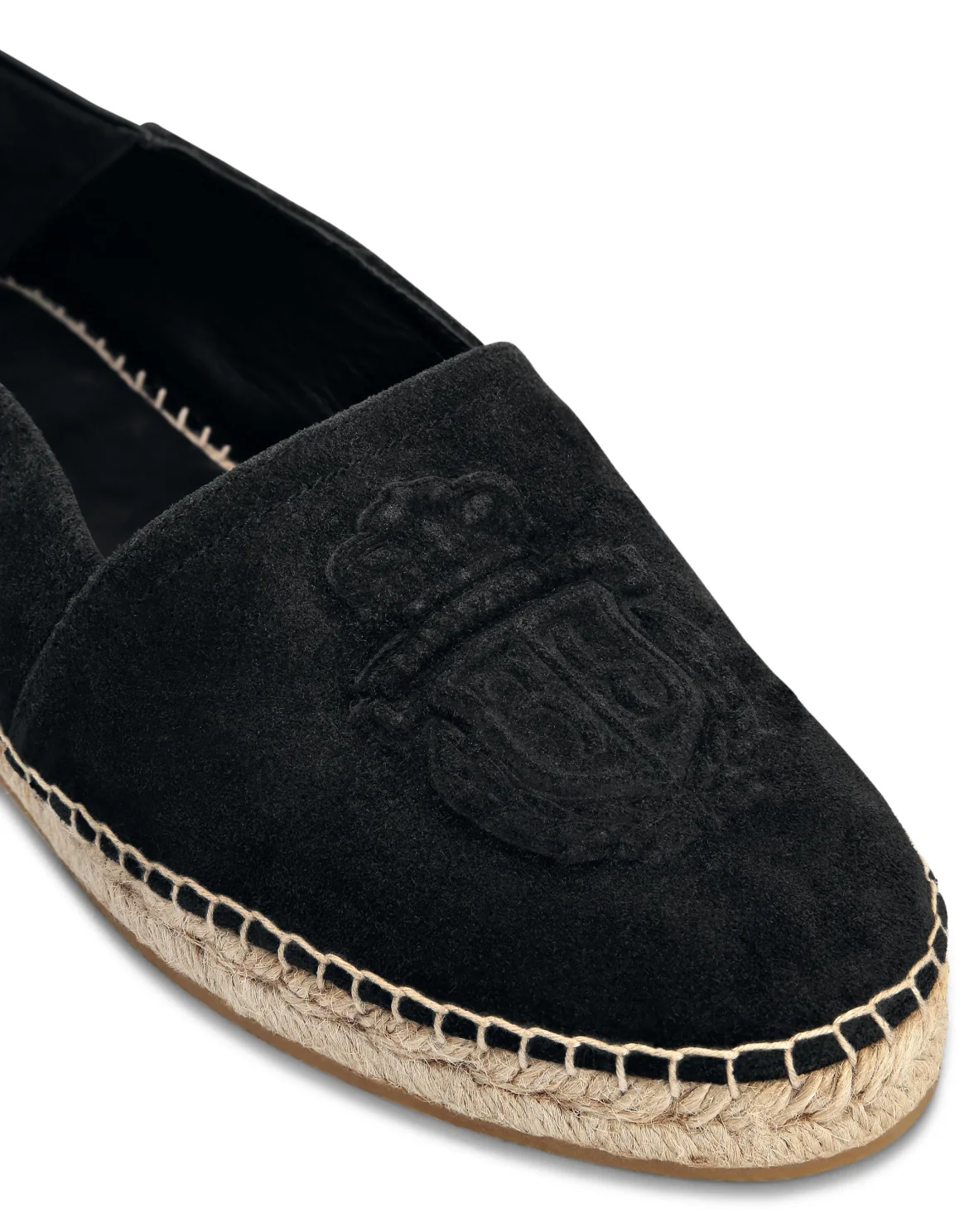 Suede Espadrillas, цвет: Черный