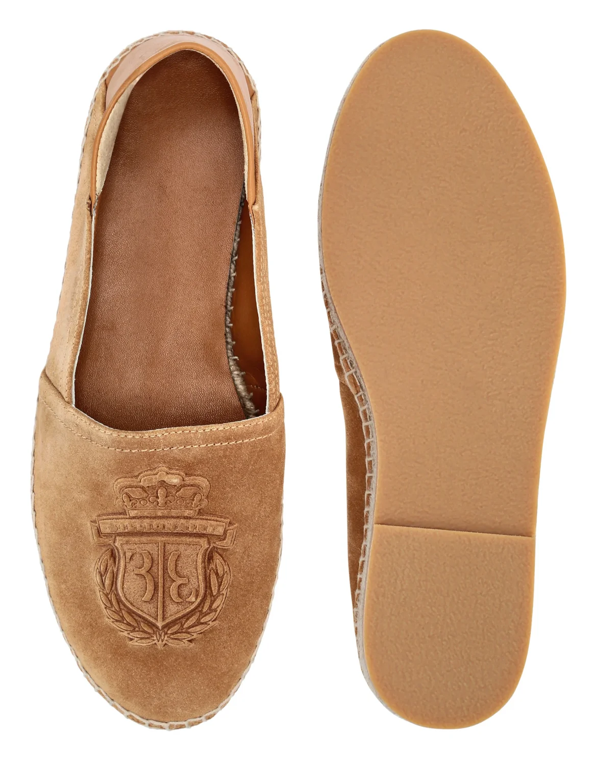 Suede Espadrillas, цвет: Бежевый