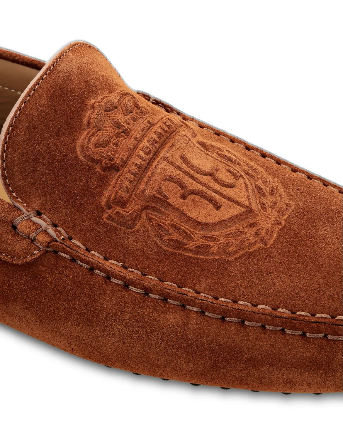 Suede Car Shoes, цвет: Бежевый