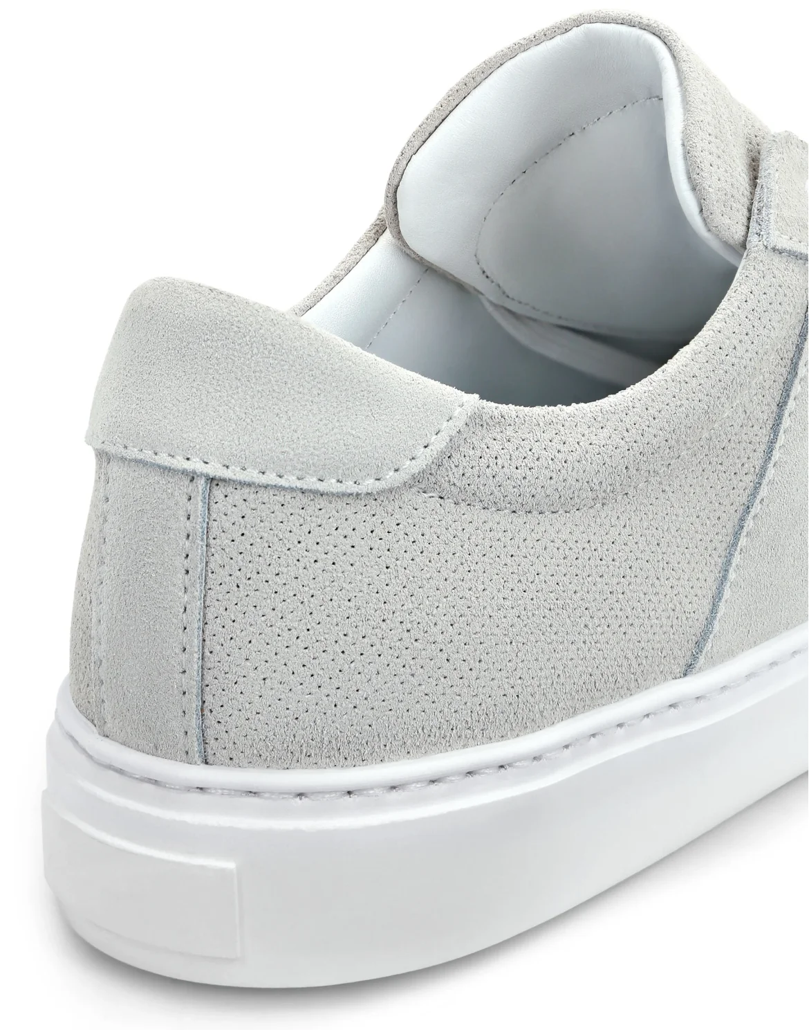 Suede Lo-Top Sneakers, цвет: Белый