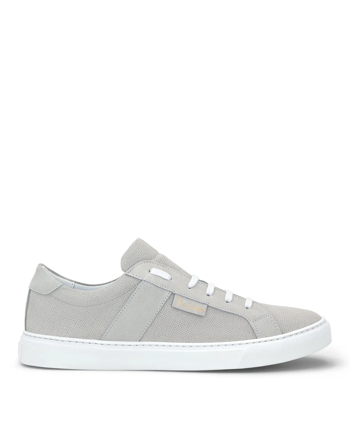 Suede Lo-Top Sneakers, цвет: Белый