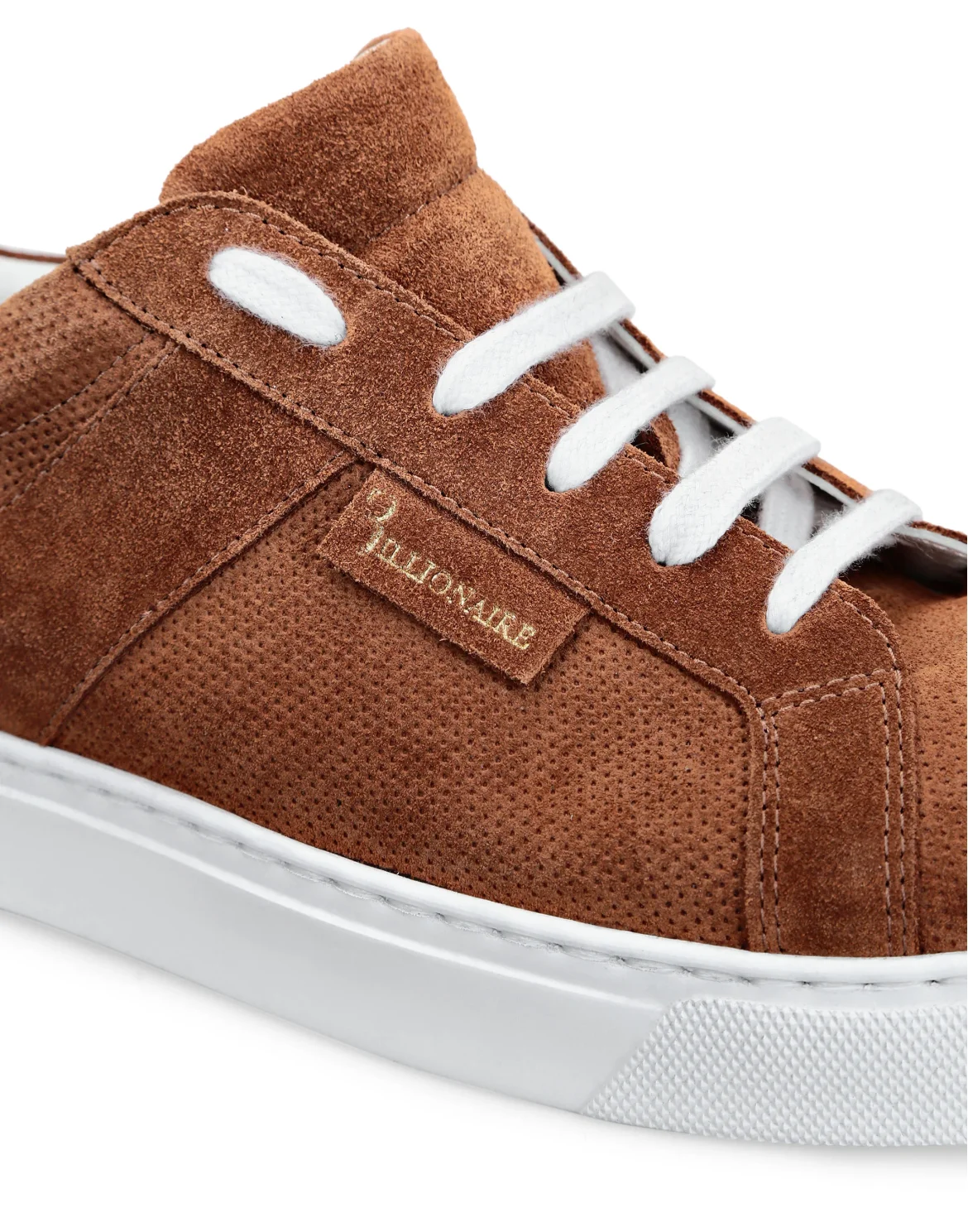 Suede Lo-Top Sneakers, цвет: Бежевый