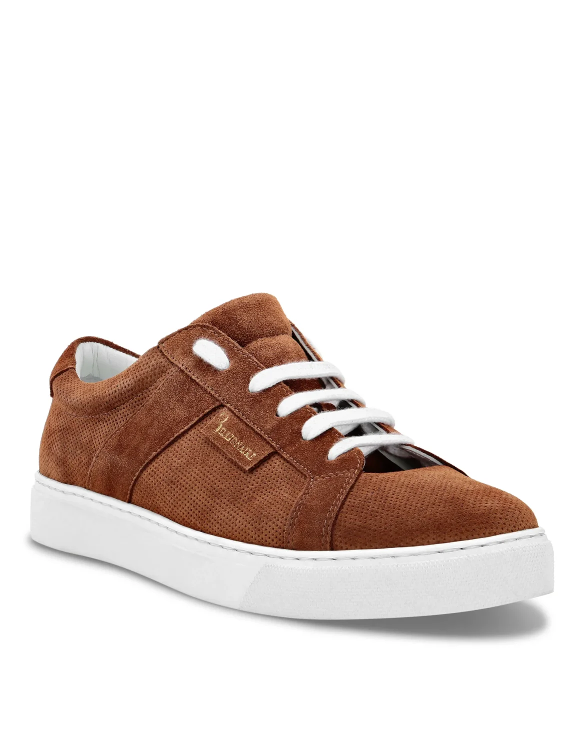 Suede Lo-Top Sneakers, цвет: Бежевый