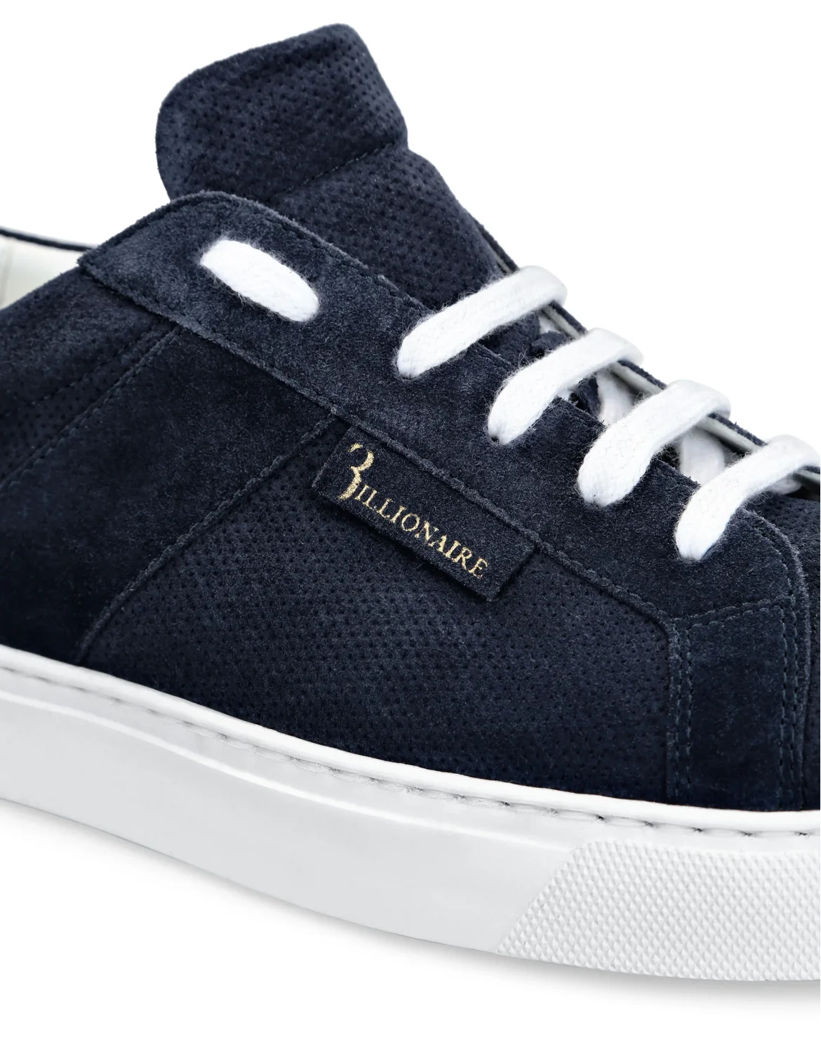 Suede Lo-Top Sneakers, цвет: Синий