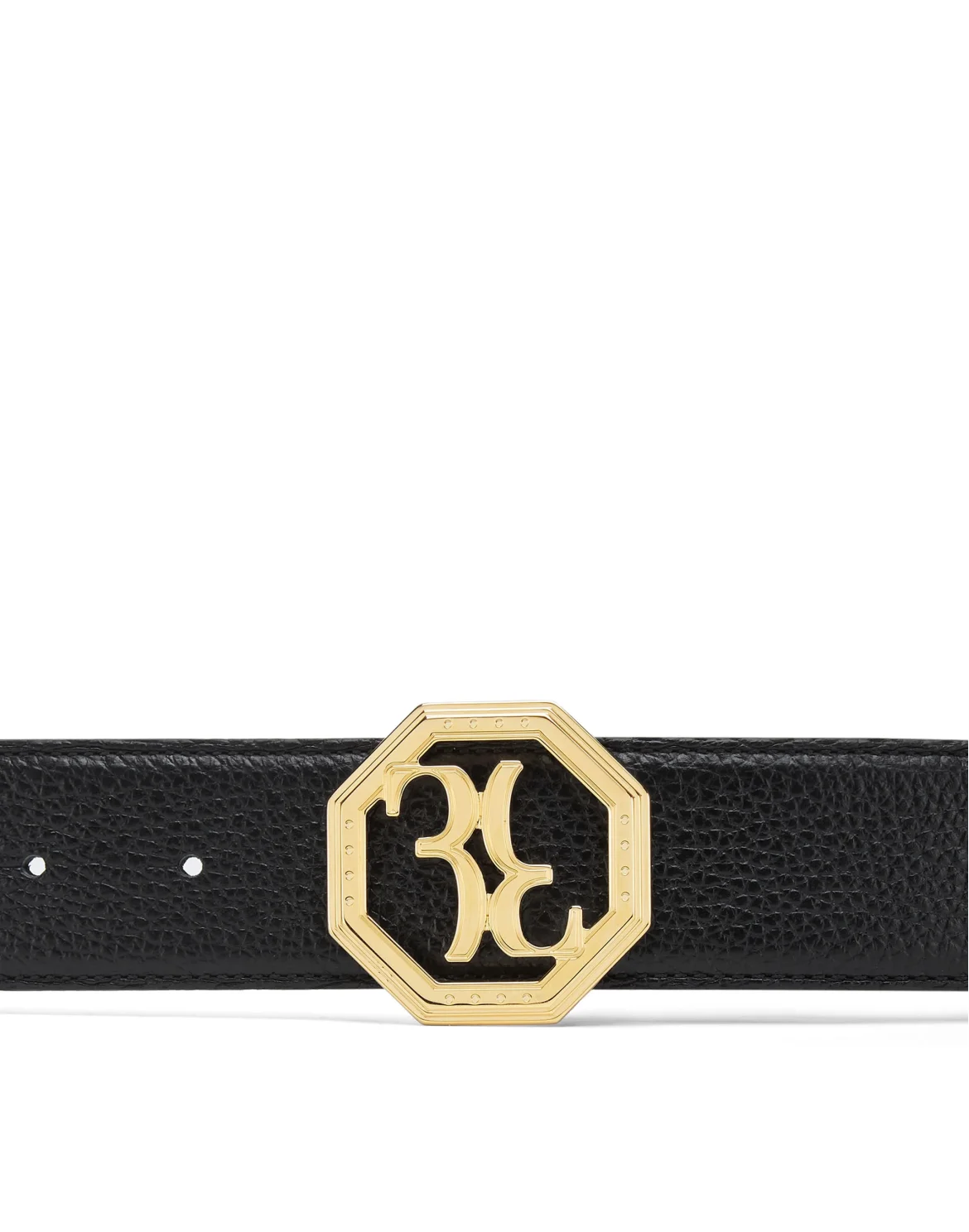 Deer Leather Belt, цвет: Черный