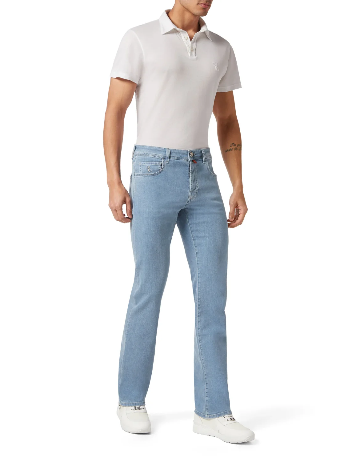 Denim Trousers Regular fit, цвет: Синий